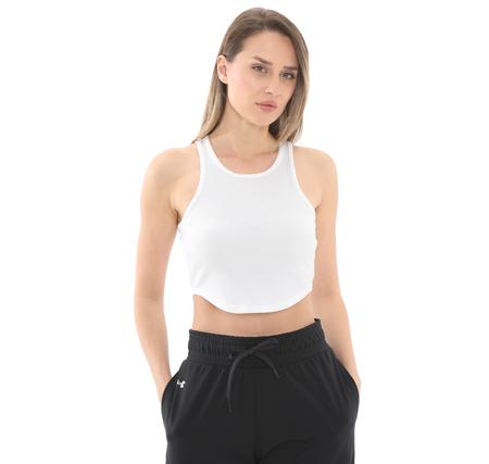 Under Armour Ua Rival Rib Tank Kadın T-Shirt Beyaz