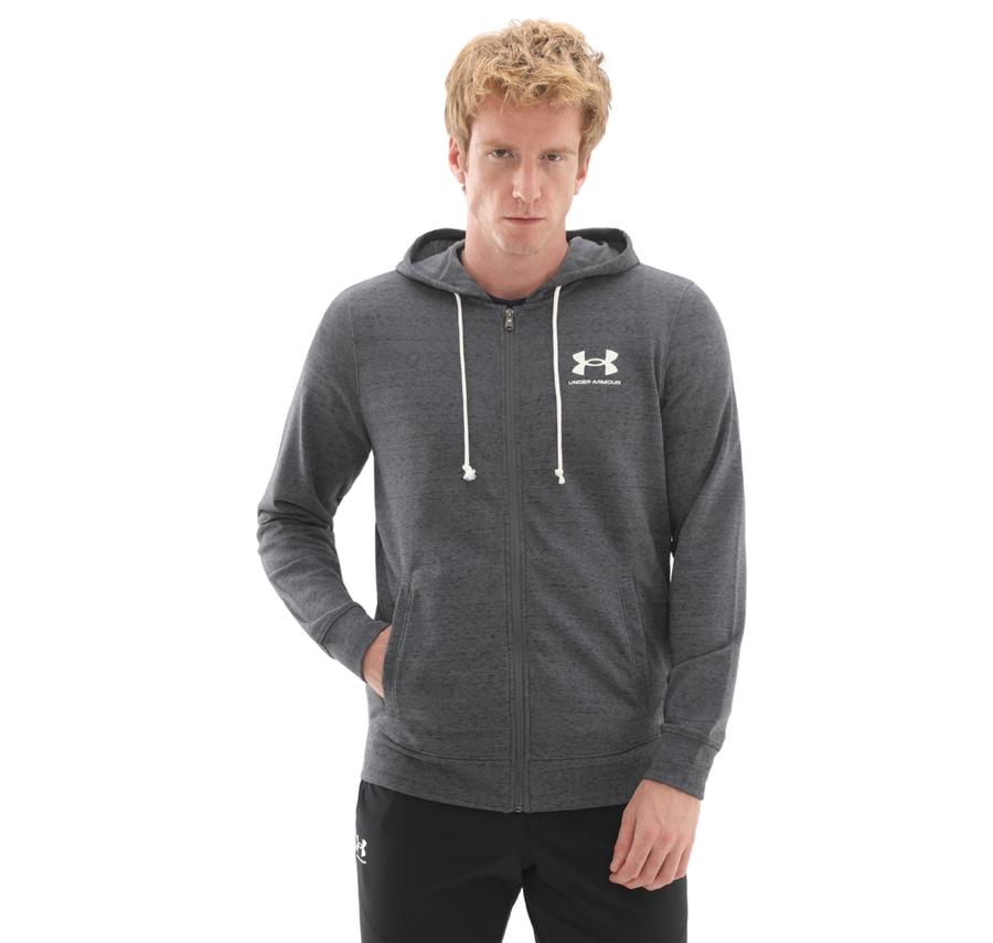 Under Armour Ua Rival Terry Lc Fz Erkek Ceket Antrasit Under Armour Ua Rival Terry Lc Fz Erkek Ceket Antrasit