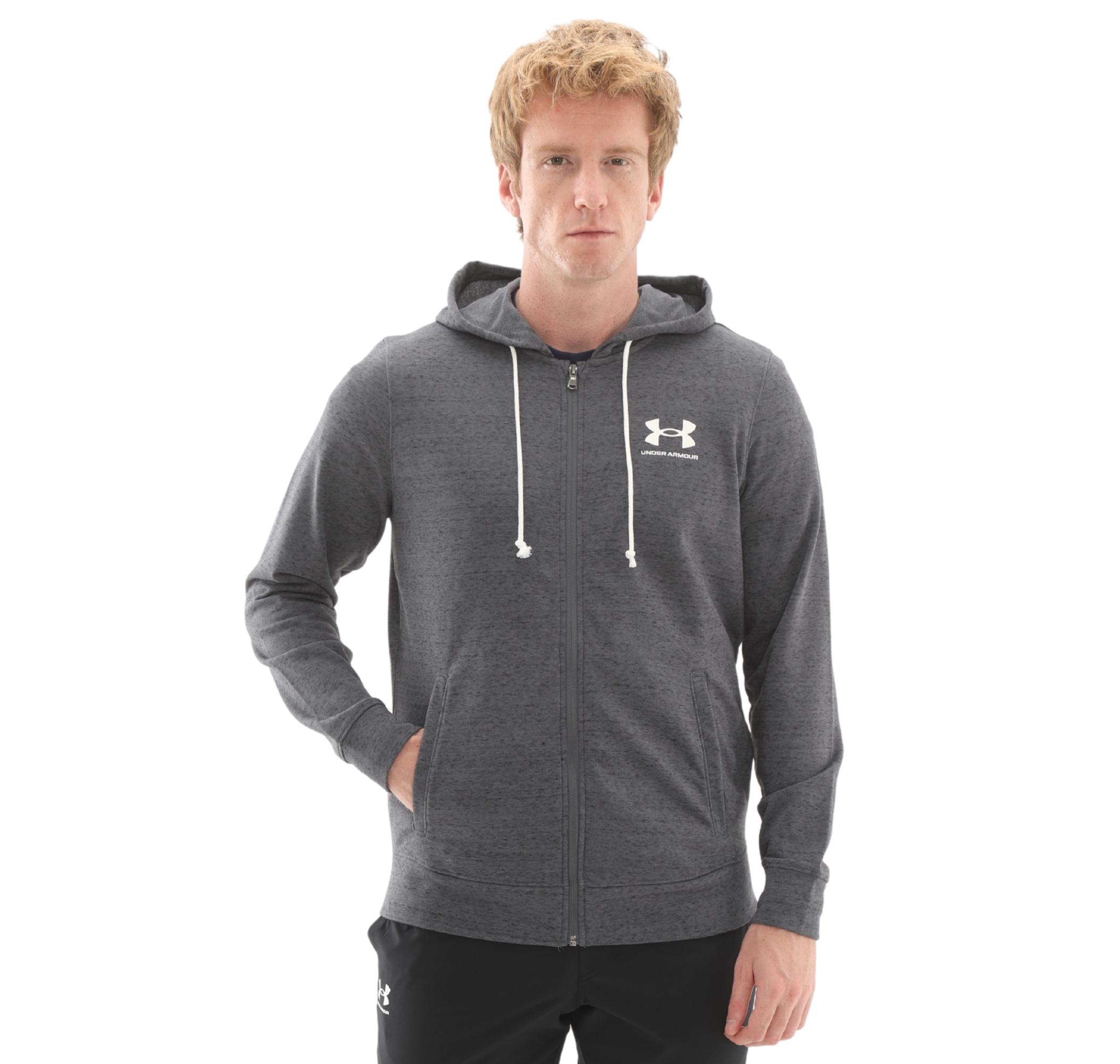 Мужская куртка Under Armour Ua Rival Terry Lc Fz Antrasit