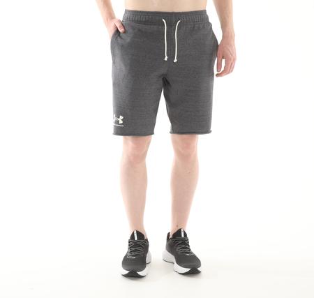 Under Armour Ua Rıval Terry Short Erkek Şort Ve Kapri Gri