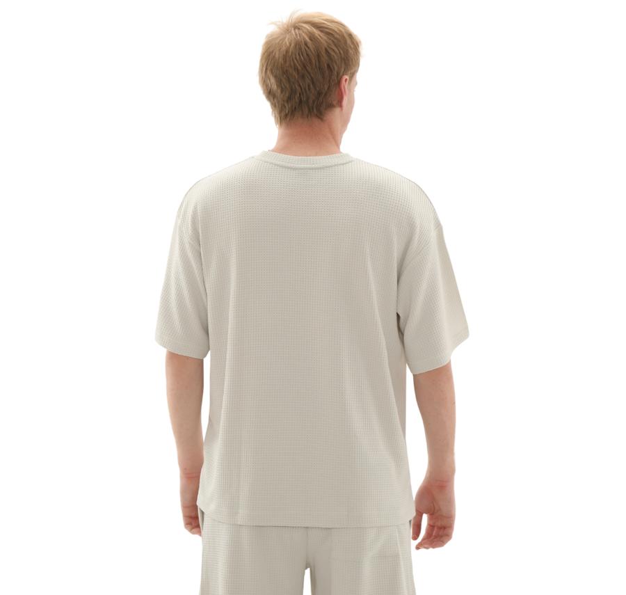 Under Armour Ua Rival Waffle Crew Erkek T-Shirt Krem Under Armour Ua Rival Waffle Crew Erkek T-Shirt Krem