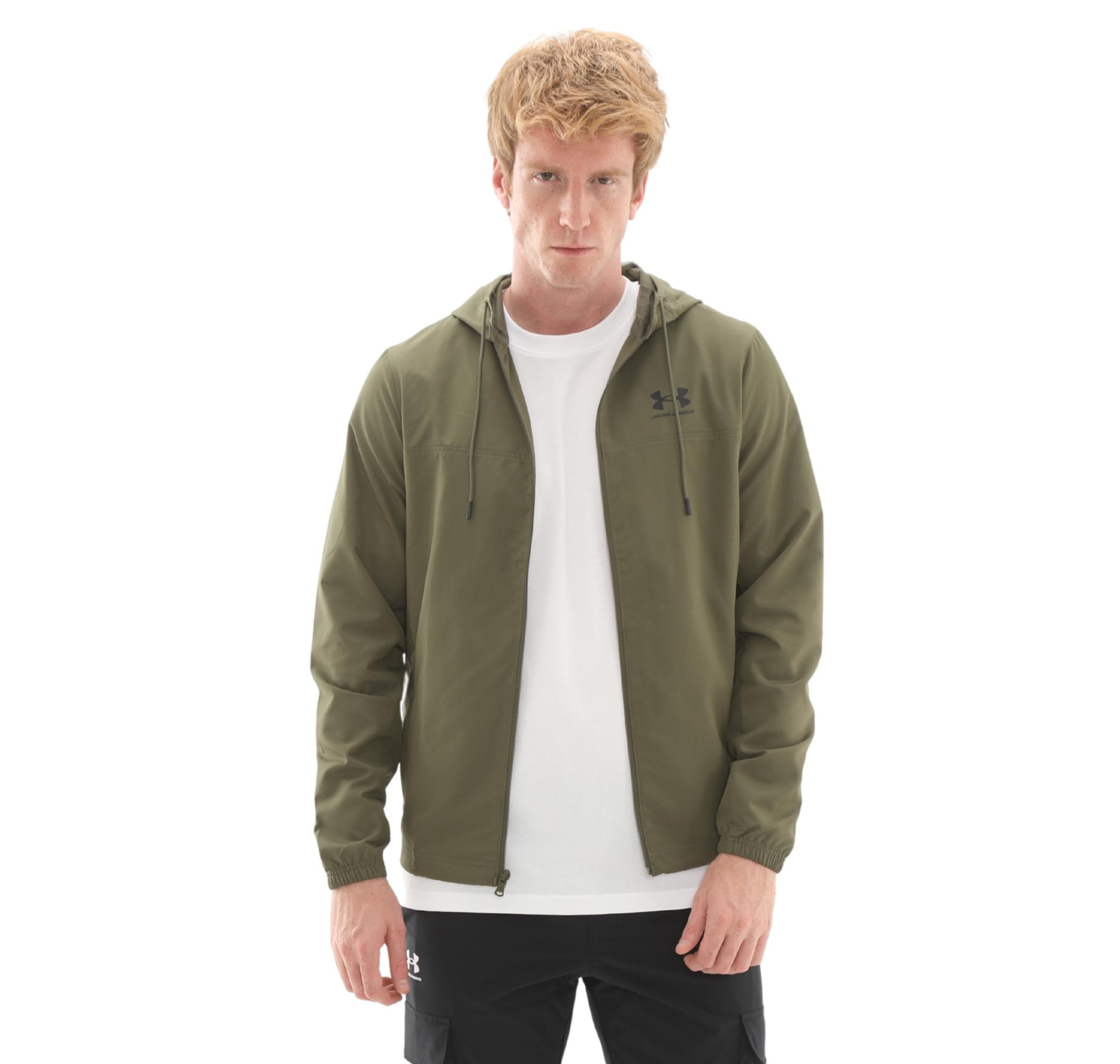 Мужская ветровка Under Armour Ua Rival Wvn Windbreaker Yağmurluk-Rüzgarlik Haki