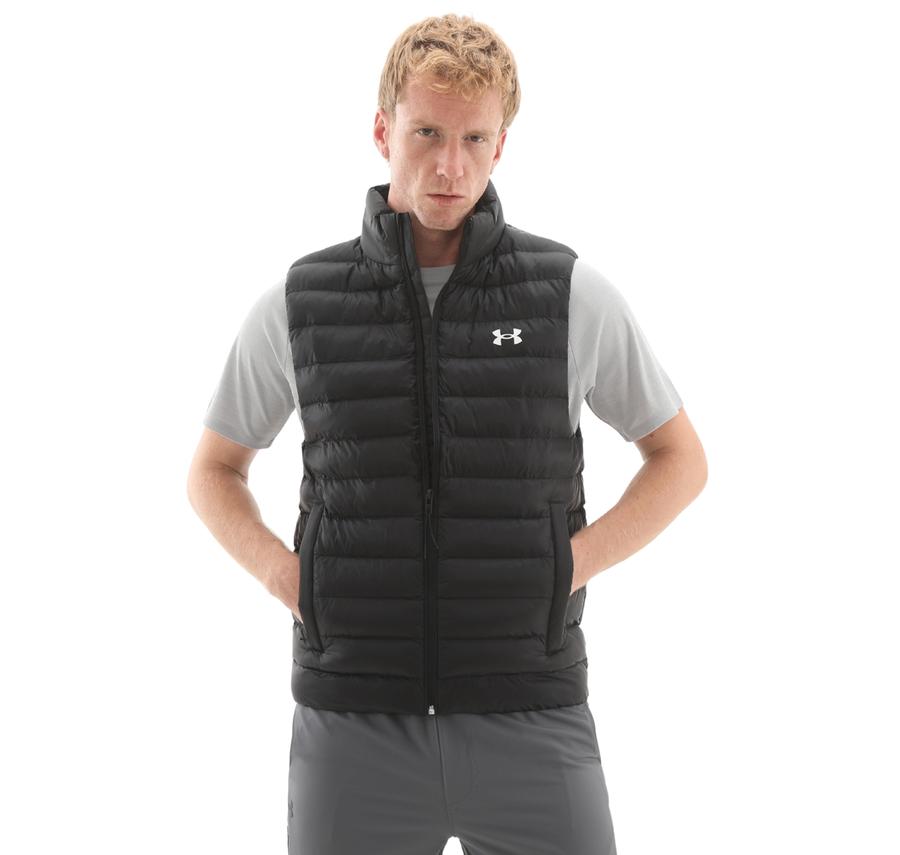 Under Armour Ua Sportswear Ins Vest Erkek Yelek Siyah Under Armour Ua Sportswear Ins Vest Erkek Yelek Siyah