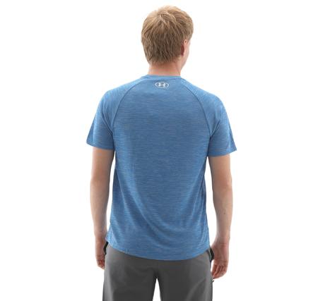 Under Armour Ua Tech Textured Ss Erkek T-Shirt Mavi Under Armour Ua Tech Textured Ss Erkek T-Shirt Mavi