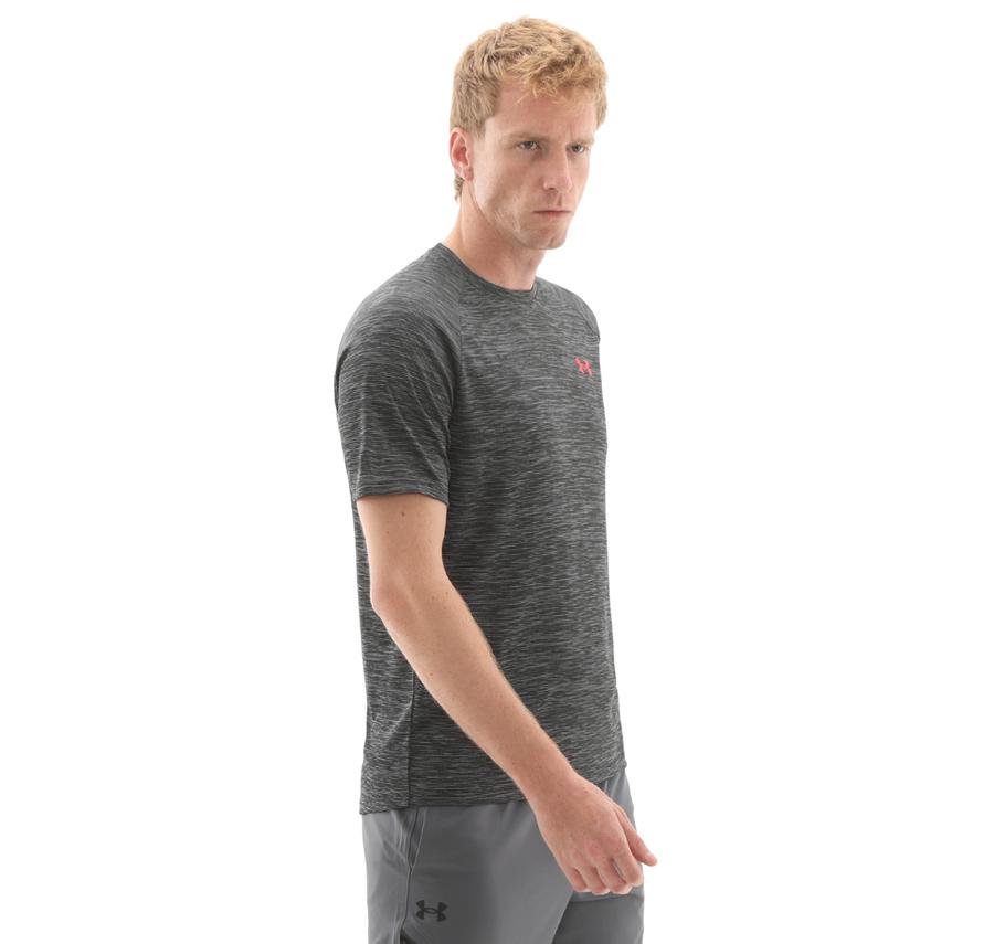 Under Armour Ua Tech Textured Ss Erkek T-Shirt Antrasit Under Armour Ua Tech Textured Ss Erkek T-Shirt Antrasit