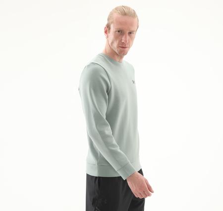 Under Armour Ua Unstoppable Flc Crew Eu Erkek Sweatshirt Gri