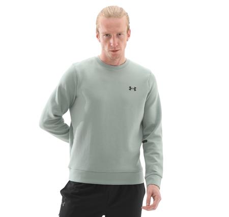 Under Armour Ua Unstoppable Flc Crew Eu Erkek Sweatshirt Gri