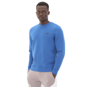 Under Armour Ua Unstoppable Flc Crew Eu Erkek Sweatshirt Mavi