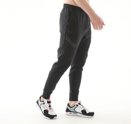 Under Armour Ua Unstoppable Flc Jgr Eu Erkek Eşofman Altı Siyah