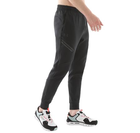 Under Armour Ua Unstoppable Flc Jgr Eu Erkek Eşofman Altı Siyah