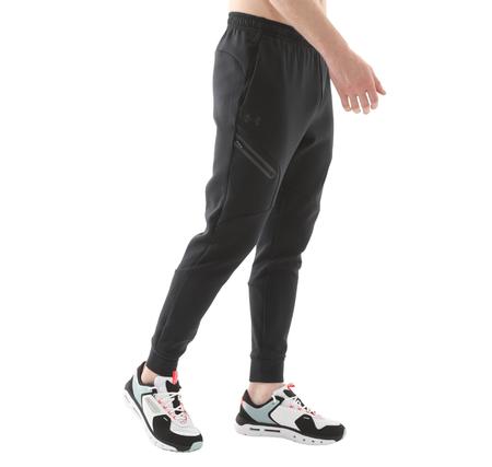 Under Armour Ua Unstoppable Flc Jgr Eu Erkek Eşofman Altı Siyah