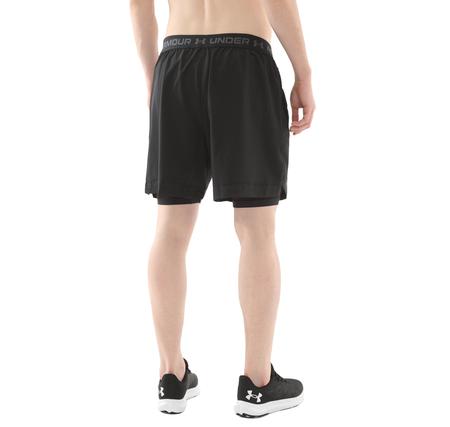 Under Armour Ua Vanish Woven 2In1 Sts Erkek Şort Ve Kapri Siyah