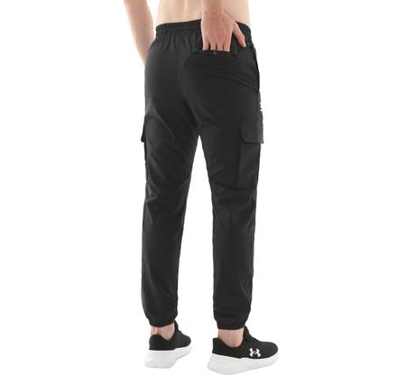 Under Armour Ua Vibe Woven Cargo Pants Erkek Eşofman Altı Siyah