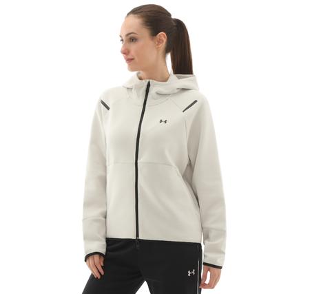 Under Armour Unstoppable Fleece Fz Kadın Ceket Krem