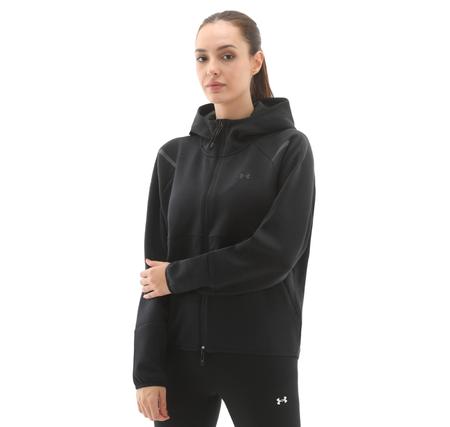 Under Armour Unstoppable Fleece Fz Kadın Ceket Siyah Under Armour Unstoppable Fleece Fz Kadın Ceket Siyah