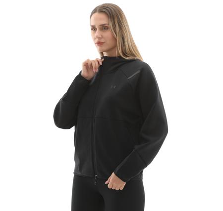 Under Armour Unstoppable Fleece Fz Kadın Ceket Siyah