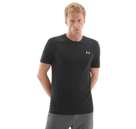Under Armour Vanish Seamless Ss Erkek T-Shirt Siyah