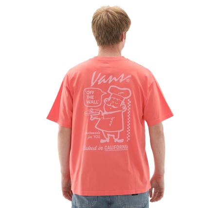 Vans 66 Baked In Loose Ss Erkek T-Shirt Pembe