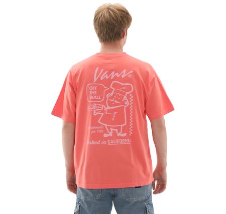 Vans 66 Baked In Loose Ss Erkek T-Shirt Pembe