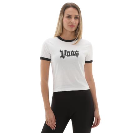 Vans Apple Boom Rınger Tee Kadın T-Shirt Beyaz Vans Apple Boom Rınger Tee Kadın T-Shirt Beyaz