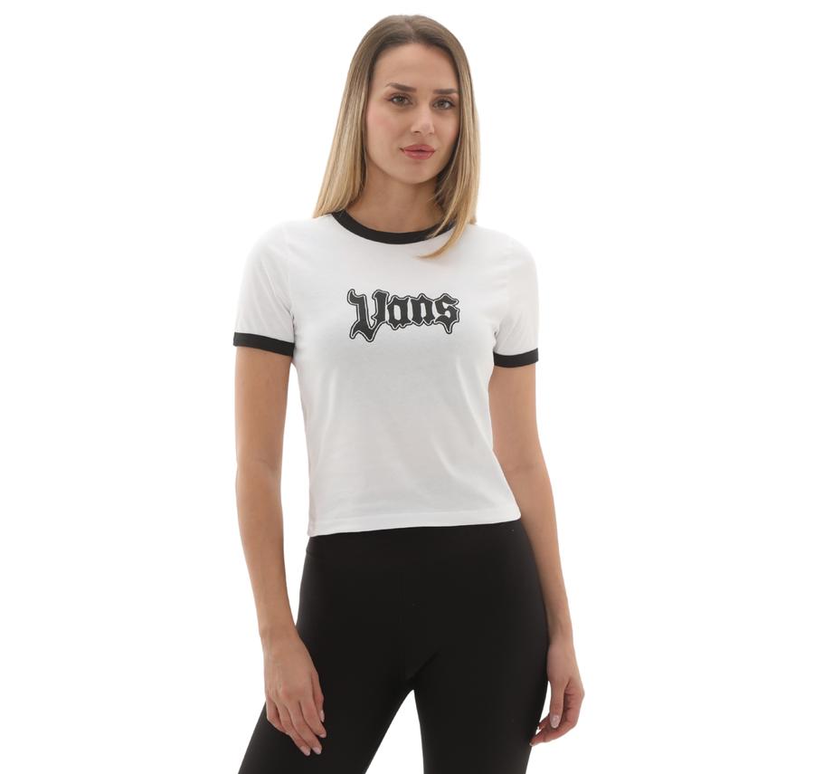 Vans Apple Boom Rınger Tee Kadın T-Shirt Beyaz Vans Apple Boom Rınger Tee Kadın T-Shirt Beyaz