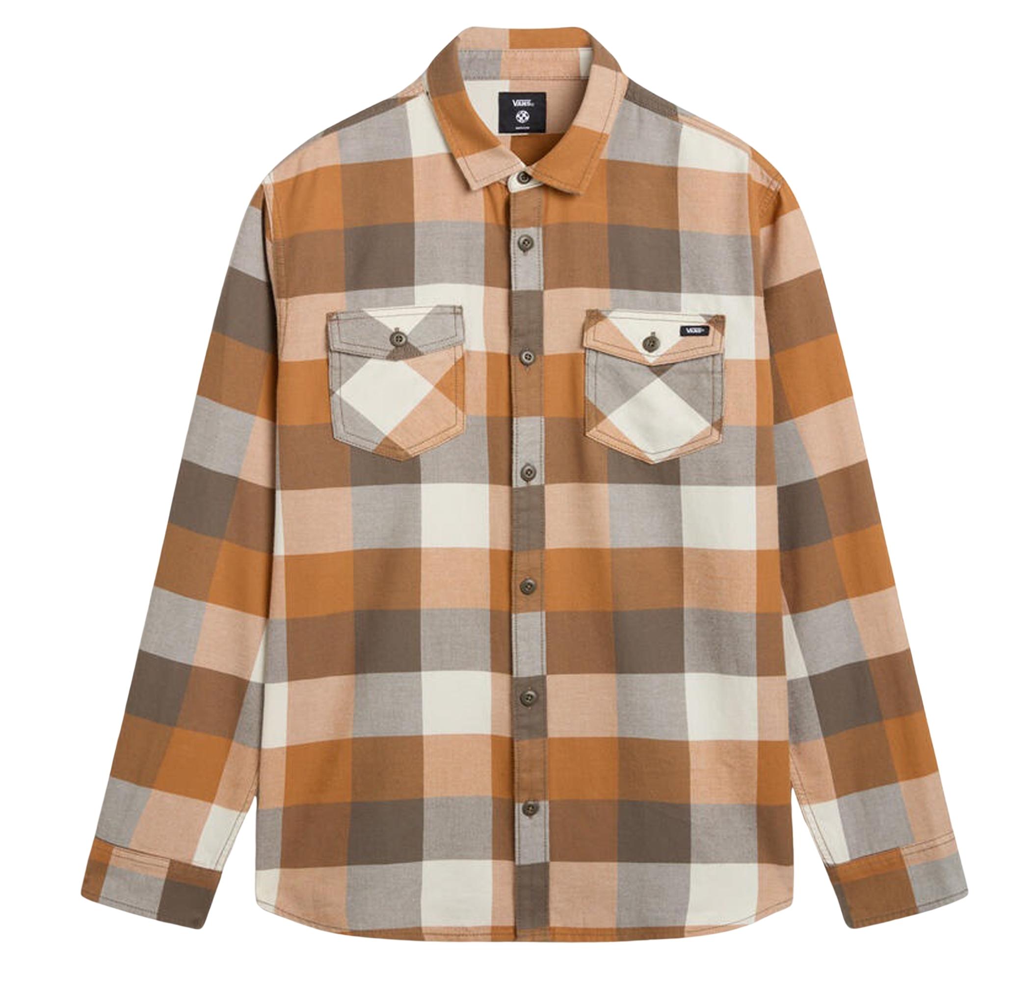 Мужская рубашка Vans Box Flannel Classic Ls Woven Gömlek