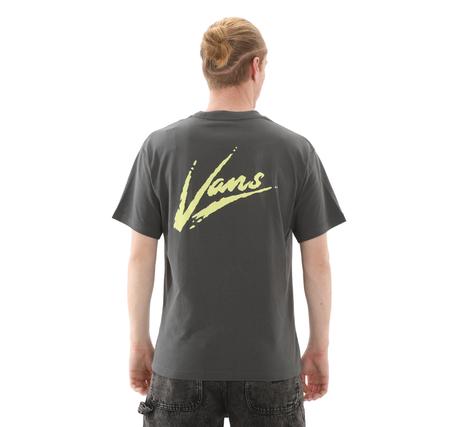 Vans Brush Script Loose Ss Erkek T-Shirt Gri