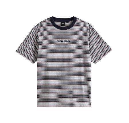 Vans Cameron Stripe Ss Knit Erkek T-Shirt Gri