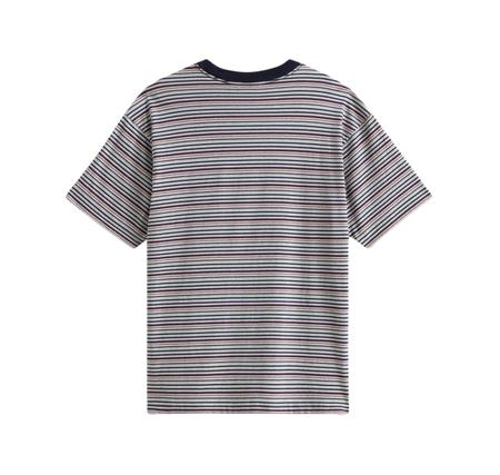 Vans Cameron Stripe Ss Knit Erkek T-Shirt Gri