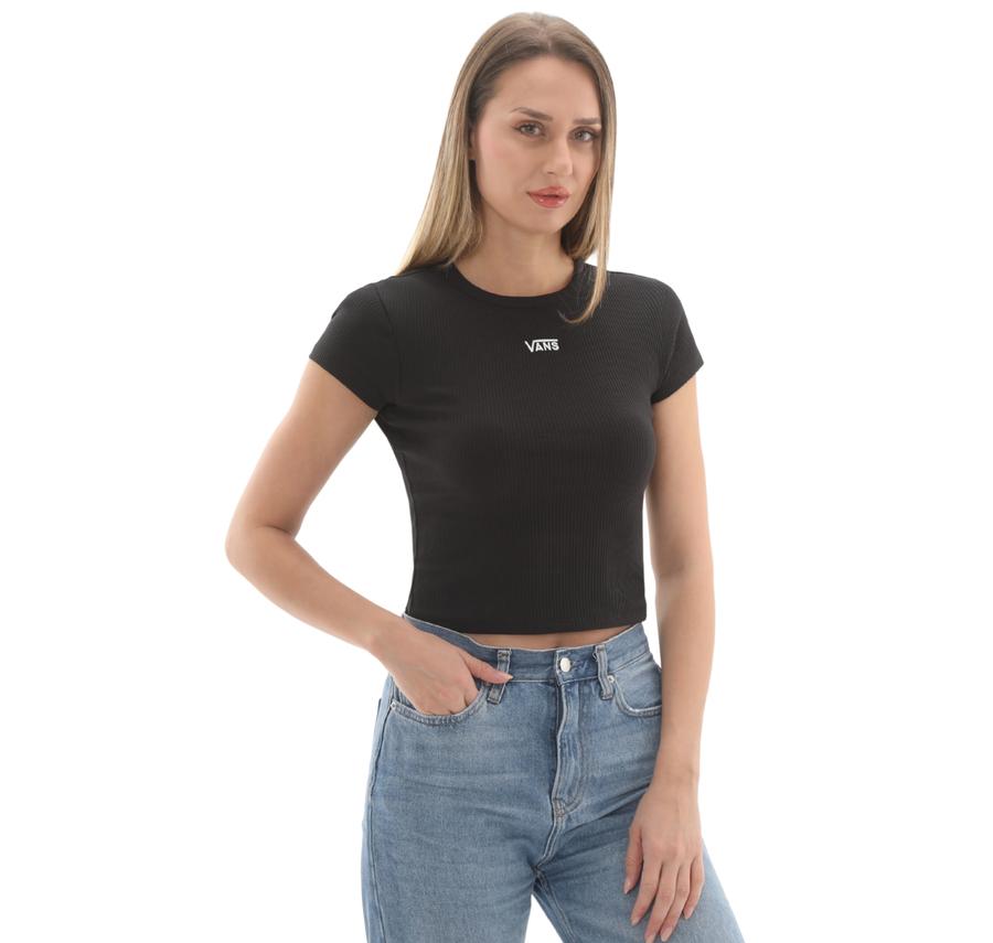 Vans Cameron Tee Kadın T-Shirt Siyah Vans Cameron Tee Kadın T-Shirt Siyah