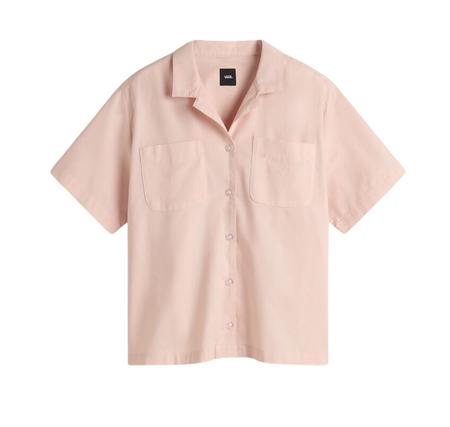 Vans Cassidy Camp Shirt Kadın Gömlek Pembe