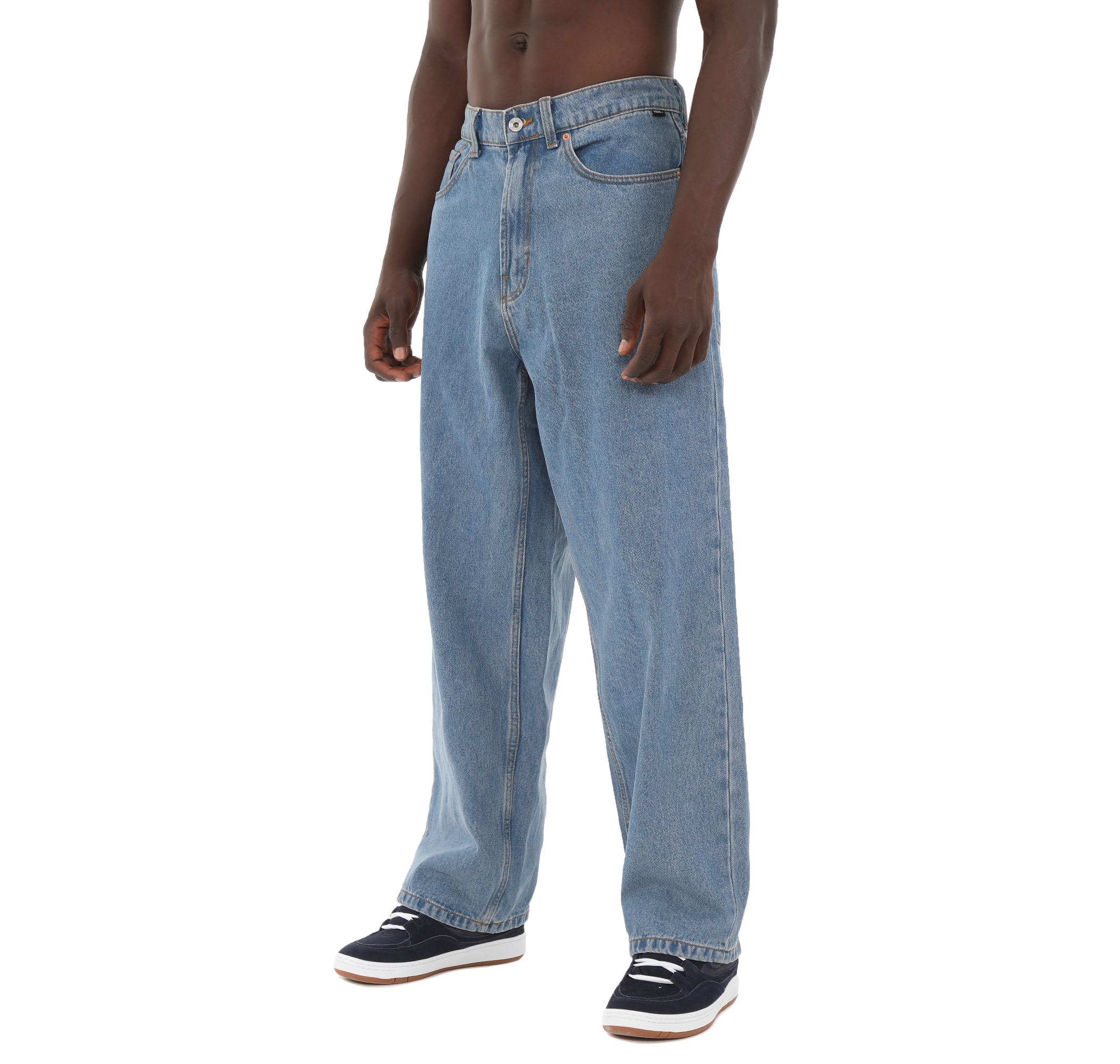 Мужская сумка Vans Check-5 Baggy Denim Pant Pantolon İndigo