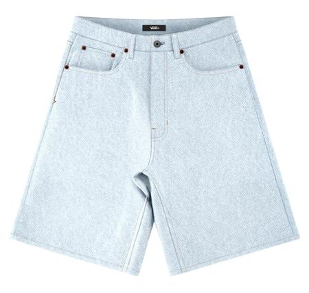 Vans Check-5 Baggy Denim Short Erkek Şort Ve Kapri Mavi Vans Check-5 Baggy Denim Short Erkek Şort Ve Kapri Mavi
