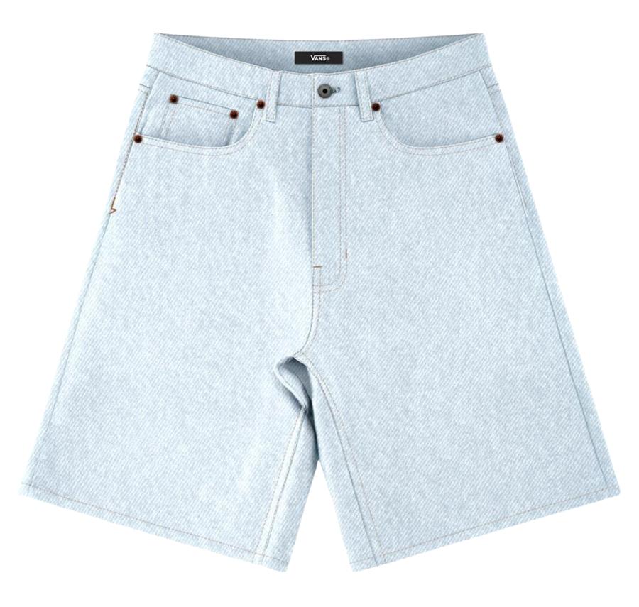 Vans Check-5 Baggy Denim Short Erkek Şort Ve Kapri Mavi Vans Check-5 Baggy Denim Short Erkek Şort Ve Kapri Mavi