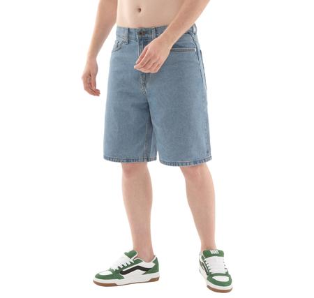 Vans Check-5 Baggy Denım Short Erkek Şort Ve Kapri Mavi