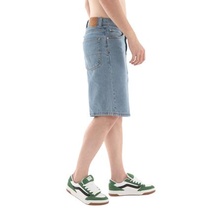 Vans Check-5 Baggy Denım Short Erkek Şort Ve Kapri Mavi