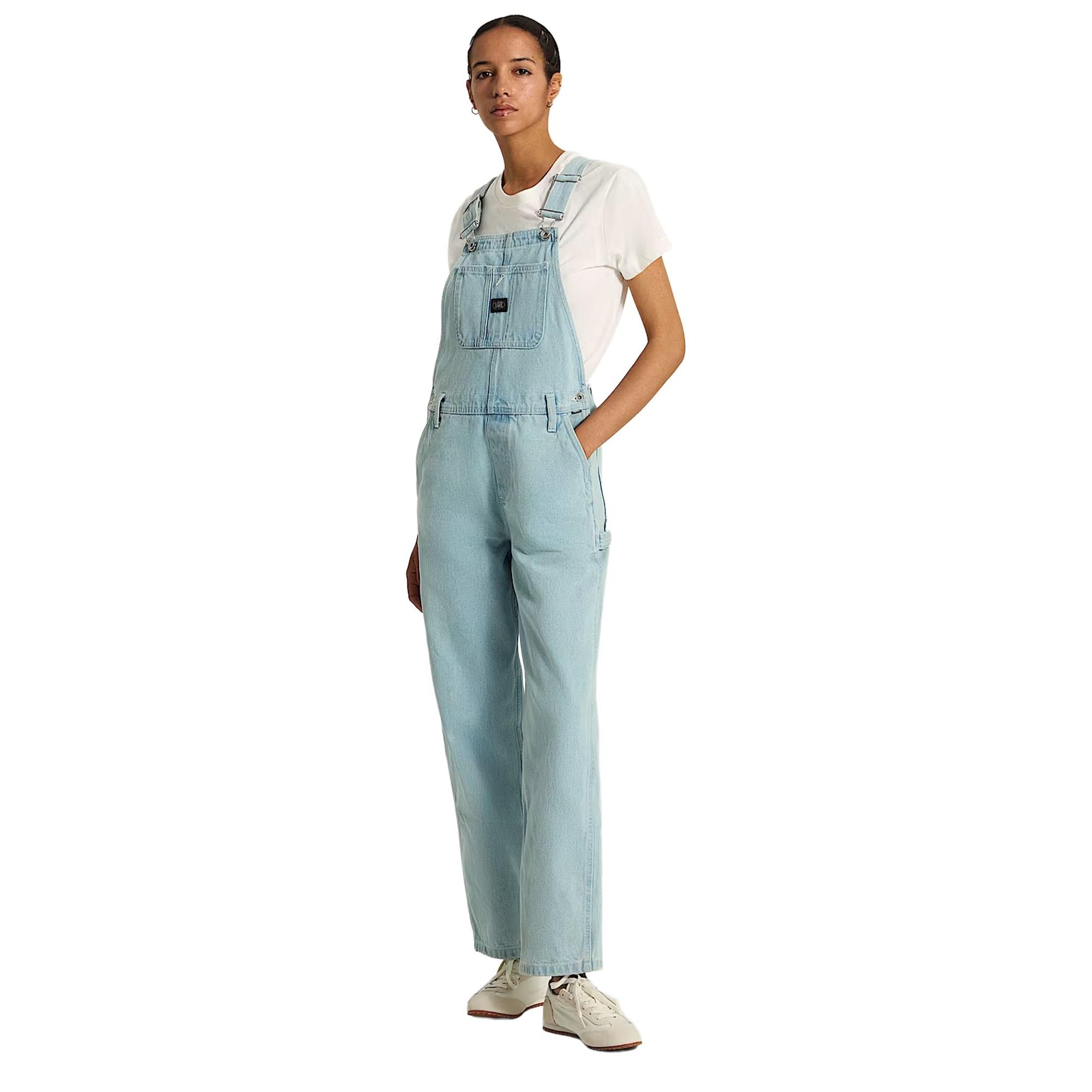 Женские  Vans Chore Denim Overall Tulum Açik