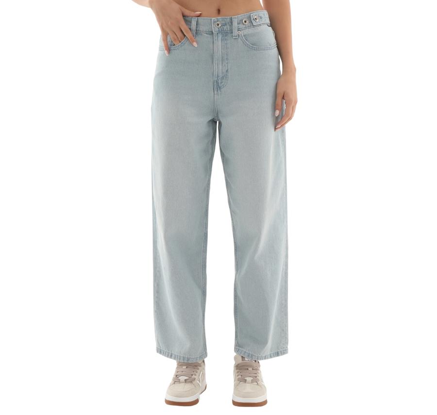 Vans Cinched Check 5 Baggy Kadın Pantolon Mavi Vans Cinched Check 5 Baggy Kadın Pantolon Mavi