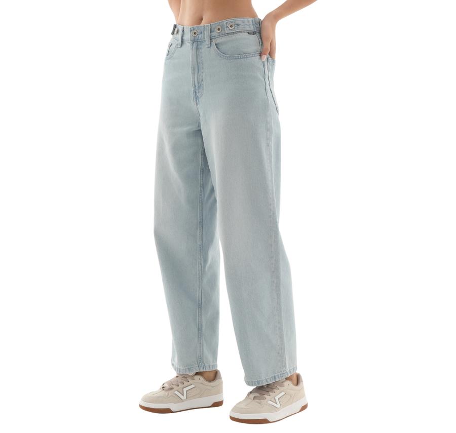 Vans Cinched Check 5 Baggy Kadın Pantolon Mavi Vans Cinched Check 5 Baggy Kadın Pantolon Mavi