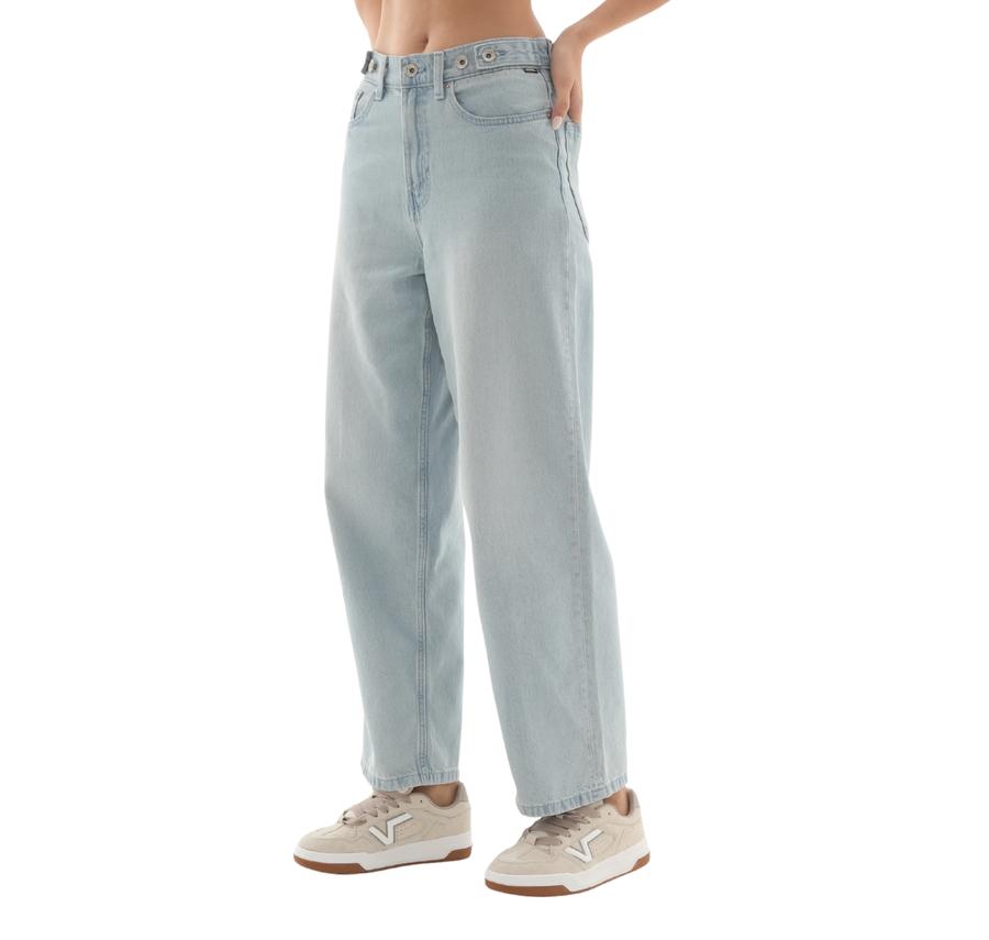 Vans Cinched Check 5 Baggy Kadın Pantolon Mavi Vans Cinched Check 5 Baggy Kadın Pantolon Mavi