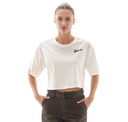 Vans Classic Script Kadın T-Shirt Beyaz Vans Classic Script Kadın T-Shirt Beyaz