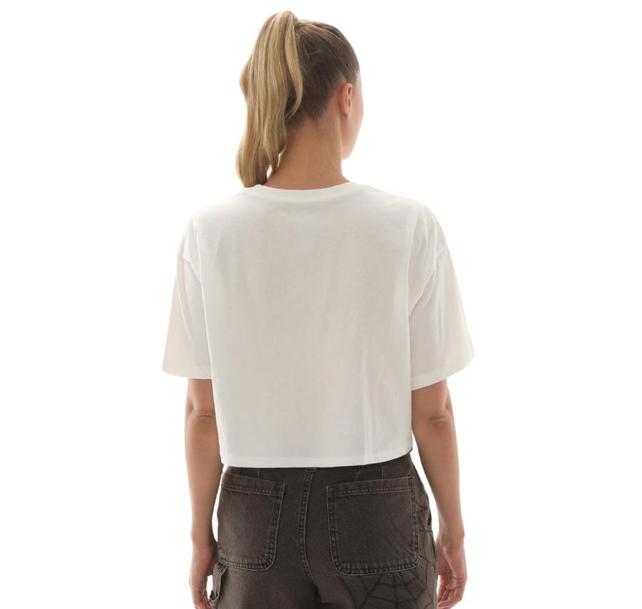 Vans Classic Script Kadın T-Shirt Beyaz Vans Classic Script Kadın T-Shirt Beyaz