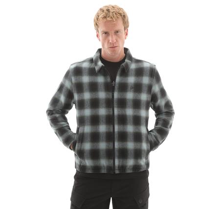 Vans Crestmont Plaid Shacket Erkek Ceket Açık Mavi