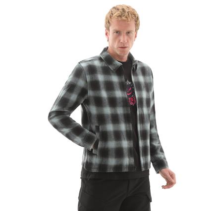 Vans Crestmont Plaid Shacket Erkek Ceket Açık Mavi