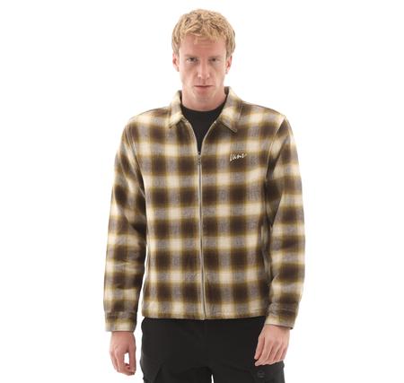 Vans Crestmont Plaid Shacket Erkek Ceket Kahve Vans Crestmont Plaid Shacket Erkek Ceket Kahve