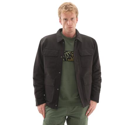 Vans Drill Chore Nylon Jacket Erkek Ceket Siyah Vans Drill Chore Nylon Jacket Erkek Ceket Siyah