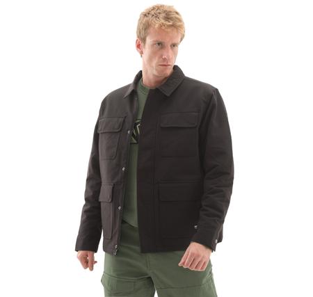 Vans Drill Chore Nylon Jacket Erkek Ceket Siyah Vans Drill Chore Nylon Jacket Erkek Ceket Siyah