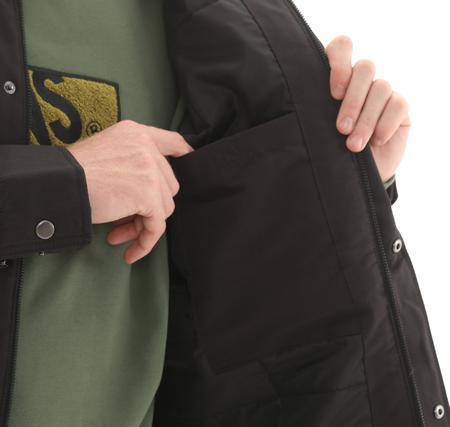 Vans Drill Chore Nylon Jacket Erkek Ceket Siyah Vans Drill Chore Nylon Jacket Erkek Ceket Siyah