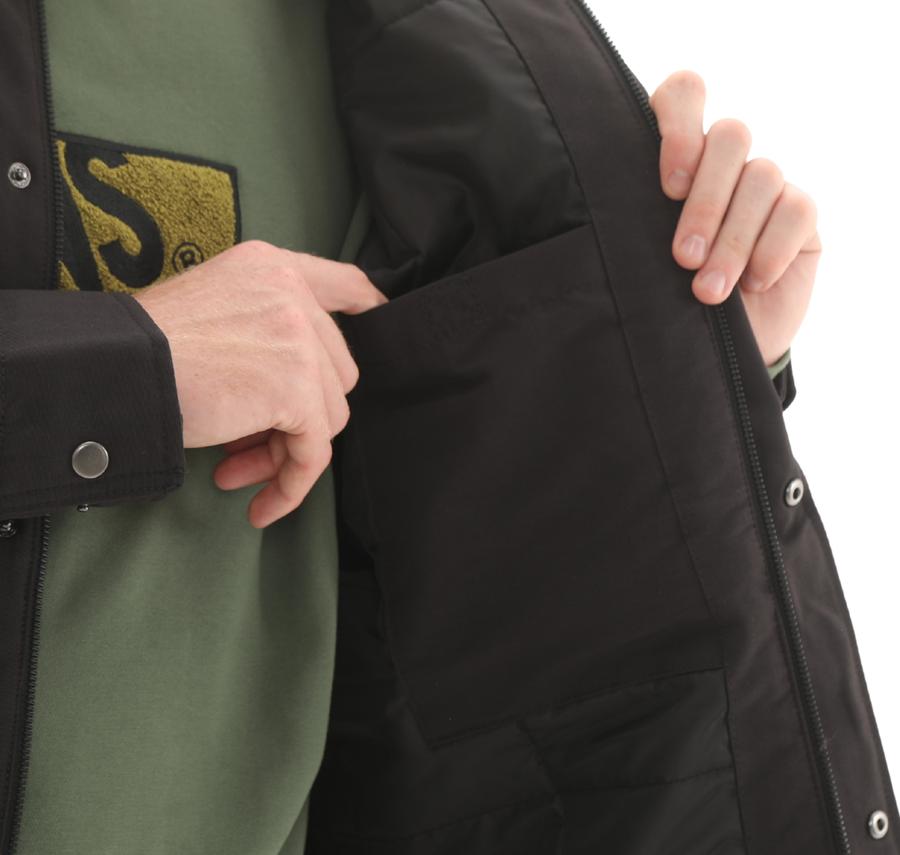 Vans Drill Chore Nylon Jacket Erkek Ceket Siyah Vans Drill Chore Nylon Jacket Erkek Ceket Siyah