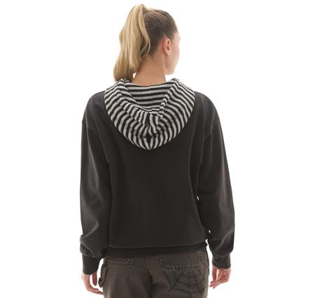 Vans Effy Hooded Crew Kadın Sweatshirt Siyah